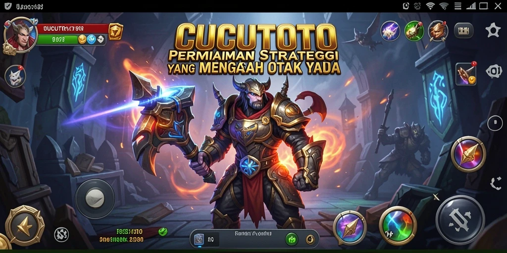 Screenshot gameplay CUCUTOTO dengan aksi strategi yang menarik.