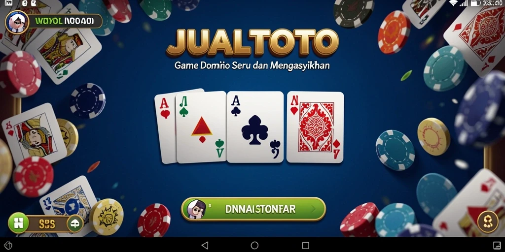 Tampilan gameplay seru dalam JUALTOTO dengan pemain yang berkompetisi.