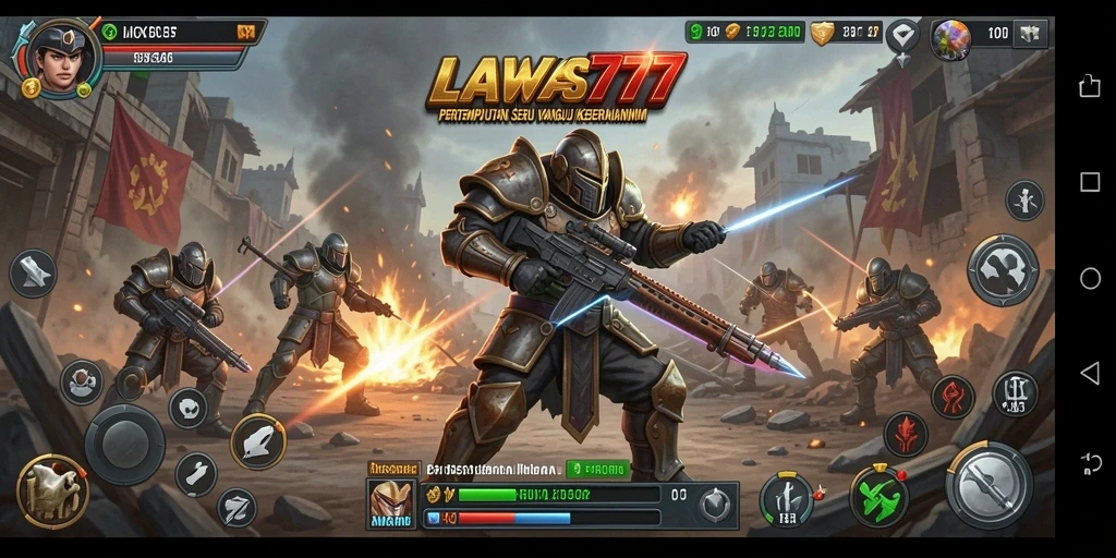 Screenshot LAWAS777 menunjukkan aksi pertempuran yang mendebarkan dan grafis yang menawan.