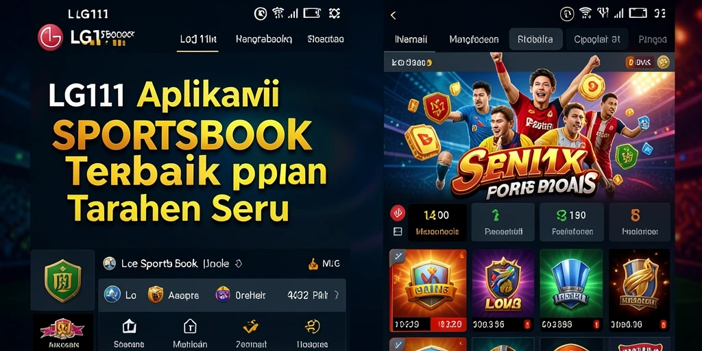 Tampilan gameplay LG111 dengan beragam opsi taruhan olahraga.