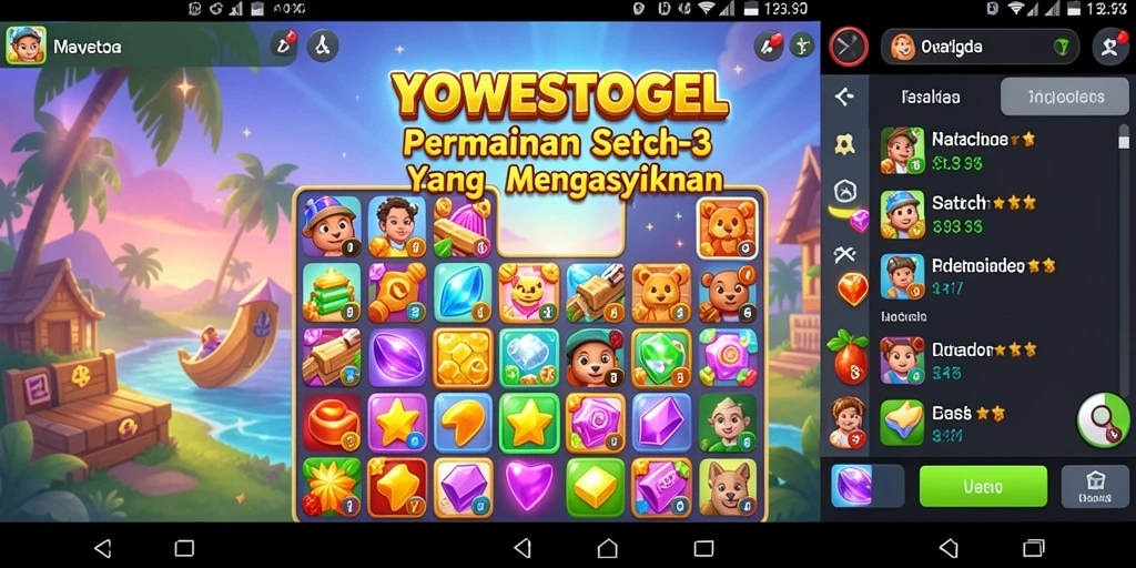 Tampilan gameplay seru di YOWESTOGEL dengan grafis menawan.